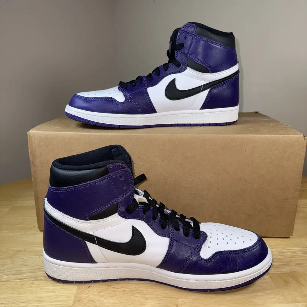 Size 10 - Jordan 1 Retro OG High Court Purple 2.0 2019 No Box